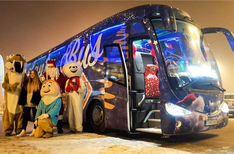 Santabus - vianočná autobusová doprava